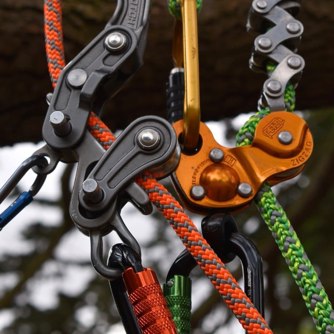 Harkie Trojan 11 7mm Climbing Rope Orange 1 Spliced Eye