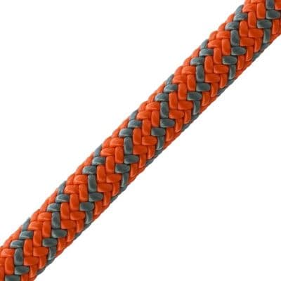 Harkie Trojan 11.7mm Climbing Rope, Orange, 1 Spliced Eye