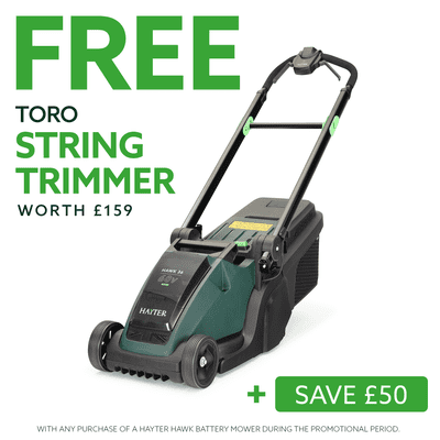 Hayter Hawk 36 Cordless Push Lawnmower Kit (543A)