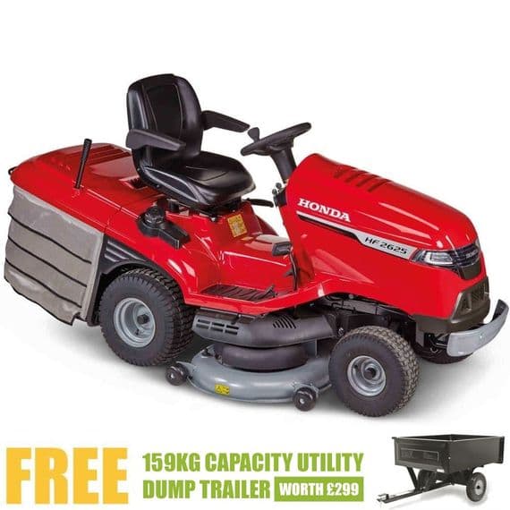 Honda HF 2625 HM 122cm Lawn Tractor 690cc + FREE TRAILER