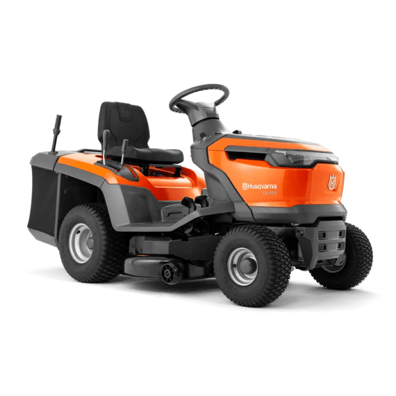 Husqvarna 95cm TC114  Petrol Ride Rear Collect on Tractor
