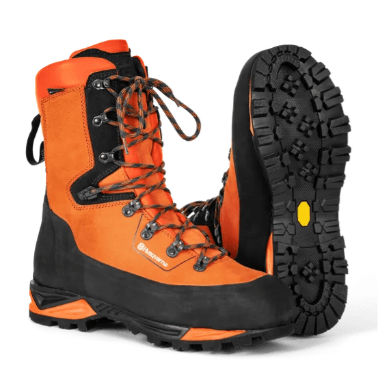 Husqvarna Protective leather boots with saw protection, Technical 24