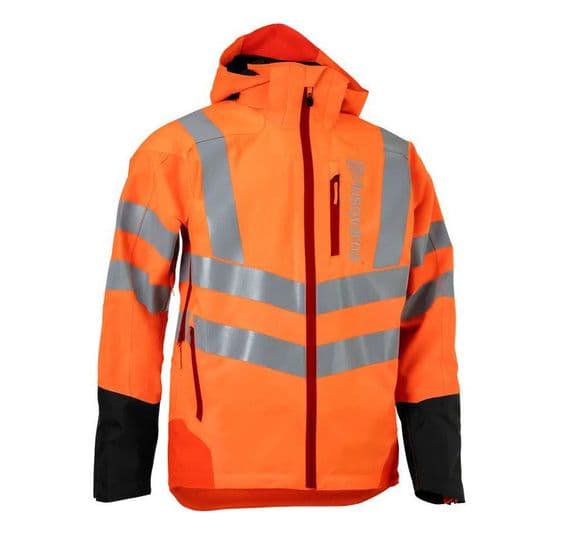 Husqvarna Rain Jacket Vent High Vis, Technical