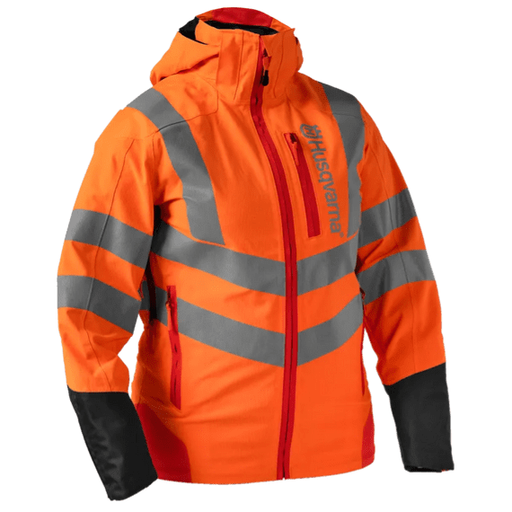 Husqvarna Rain Jacket Vent High Vis, Technical Women