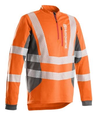 Husqvarna T-SHIRT Technical High Viz Long sleeve EN20471