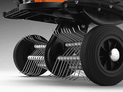 Husqvarna T300RH Moss Rake Attachment