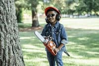Husqvarna 586 49 82-01 Battery Powered Kids Toy Chainsaw