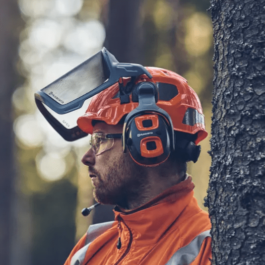 Husqvarna 505 66 53-58 Paraorecchie - Protezione Antirumore Leggera Per Motoseghe E Attrezzi Rumorsi - Foto 12