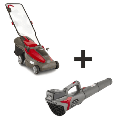 Mountfield Electress 38 Li (Kit) Cordless Lawnmower + MAB 20 Li Blower  Package