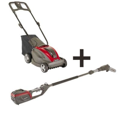 Mountfield Princess 34Li 34cm 48v Cordless Lawnmower + MPP 50 Long Reach Pruner
