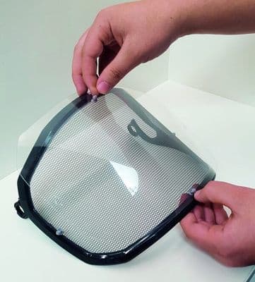 Protos Integral Clip-On Clear Visor