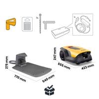 Stiga Vista A 10v RTK AGS Robotic Lawnmower