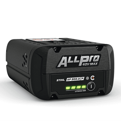 Stihl AP 300.0 P ALLPRO Battery Connected