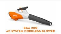 Stihl BGA 200  AP Cordless Leaf Blower Bare Tool  With Carrying System