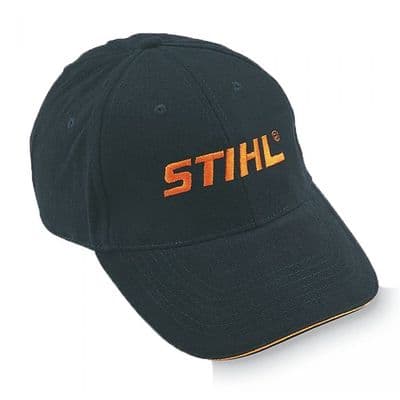 Stihl Black Golf Cap with Logo