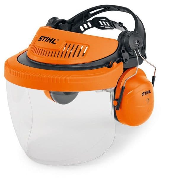 Stihl G500 PC with polycarbonate visor