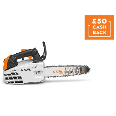 Stihl MS194T Petrol Arborist Top Handle Chainsaw 14