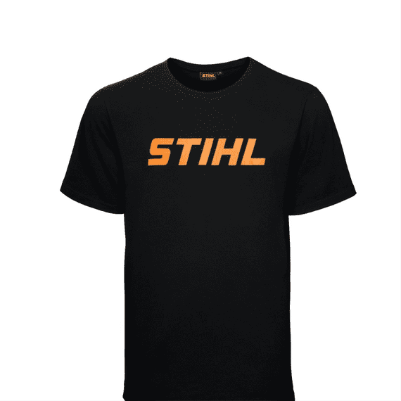 Stihl MSA 300 Black 100% Cotton T-Shirt
