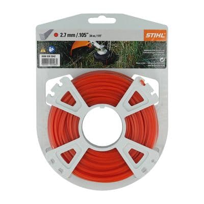 Stihl Square Strimmer Line 2.7 mm x 34m