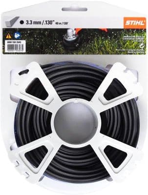 Stihl Square Strimmer Line 3.3mm x 40m