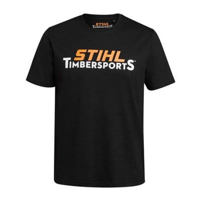 Stihl TIMBERSPORTS® Classic Logo T-Shirt, Black