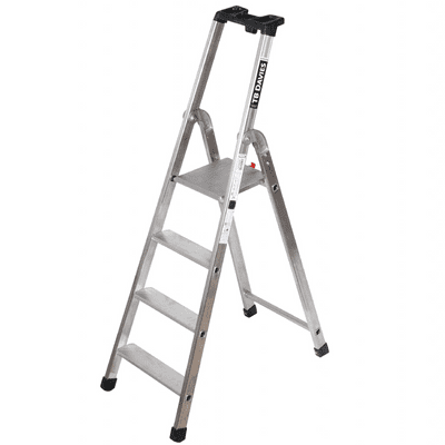 TB Davies  4 Tread  Heavy-Duty Platform Step Ladder