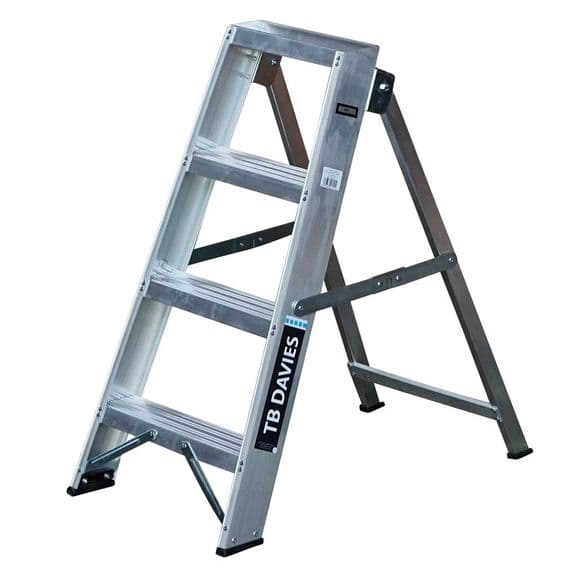 TB Davies 4 Tread Professional Aluminium Swingback Step Ladder
