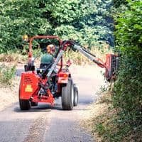 Winton W-AM Flail Hedge Cutter Tractor Attachment