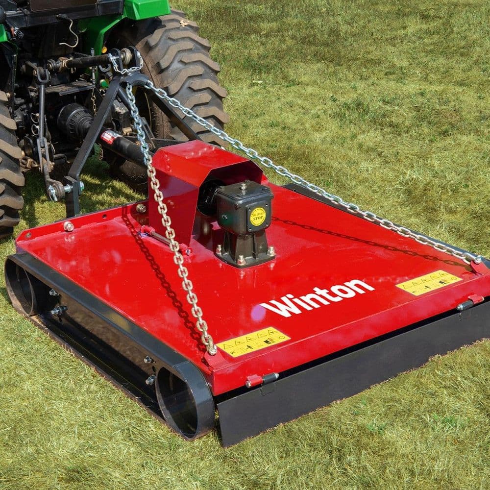 Attachments With Rmc Tm Winton W-TM Topper Mower Tractor Attachment