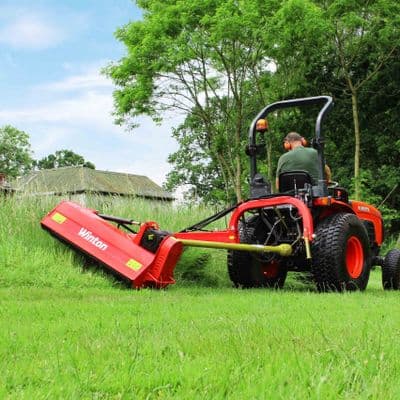 Winton W-VF Offset Verge Flail Mower Tractor Attachment