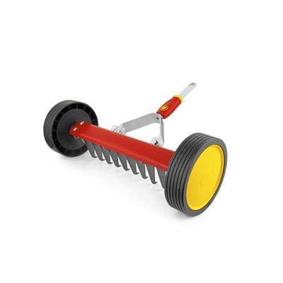 WOLF-Garten Multi-Change Roller Moss Removal Rake