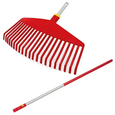 Wolf Handle and Leaf Rake 2 Piece Set