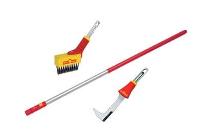 Wolf Handle Scraper and Brush 3 Piece Set