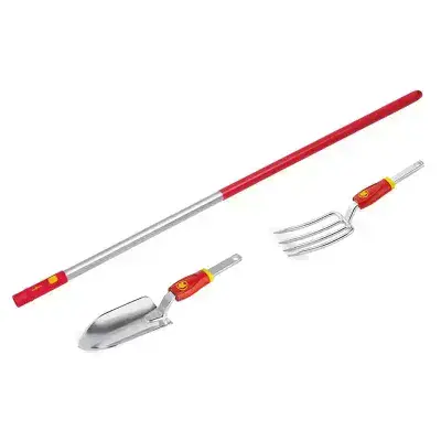 Wolf Handle Trowel and Fork 3 Piece Set
