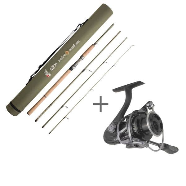 Abu Garcia Salmo Seeker Spinning Rods - With FREE Mitchell 300 Reel Worth £74.99