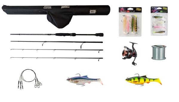 Abu IKE Twin Tip Predator Fishing Spin Outfit
