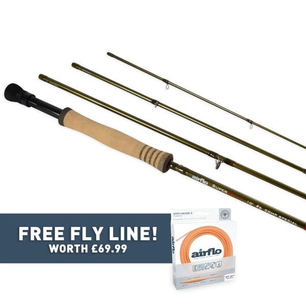 Airflo Super Stik 2 Fly Rods with FREE Airflo Sixth Sense