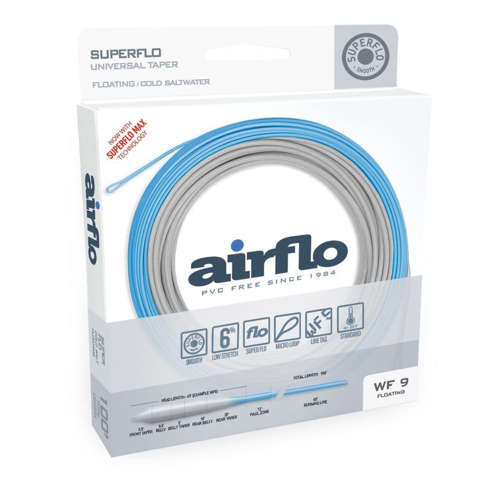 AIRFLO SUPERFLO COLD SALTWATER - UNIVERSAL TAPER