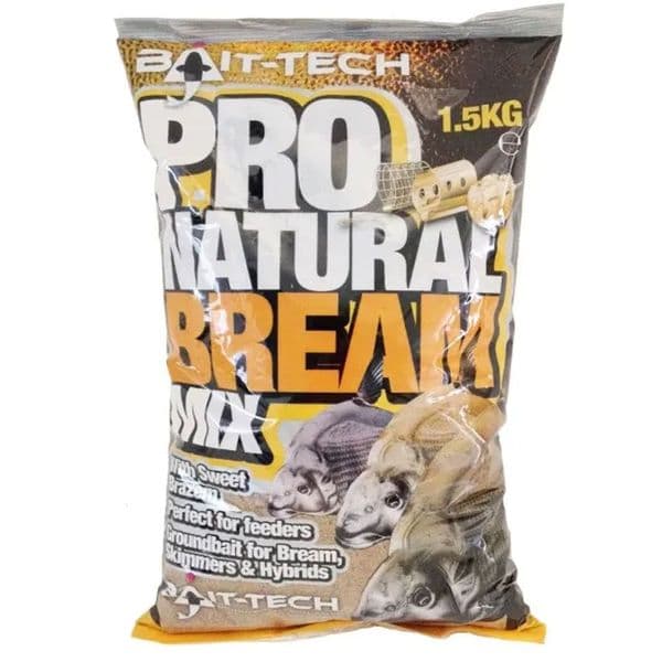Bait-Tech Pro-Natural Bream Mix Groundbait