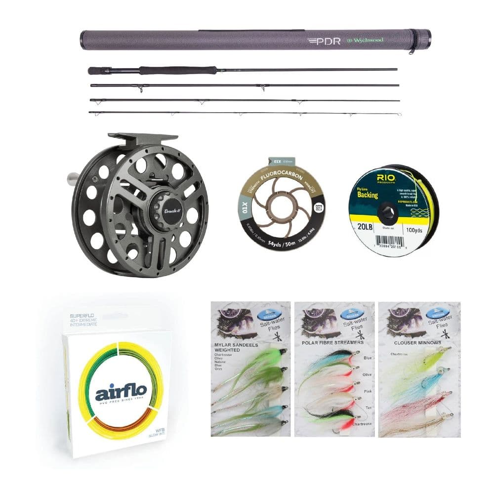 Bass and Pollack Saltwater Fly Fishing Outfit