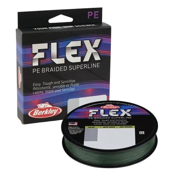 Berkley Flex Braid Moss Green 135m
