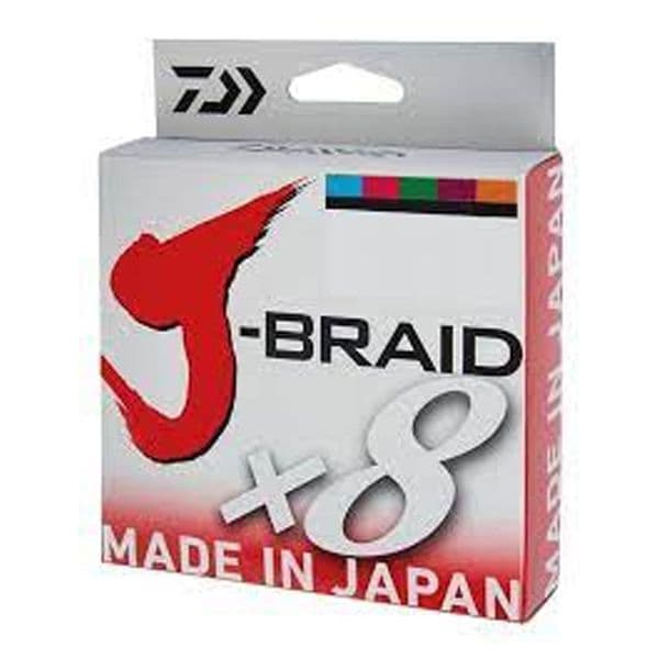 Daiwa J-Braid x8 (Multi Colour) 300m