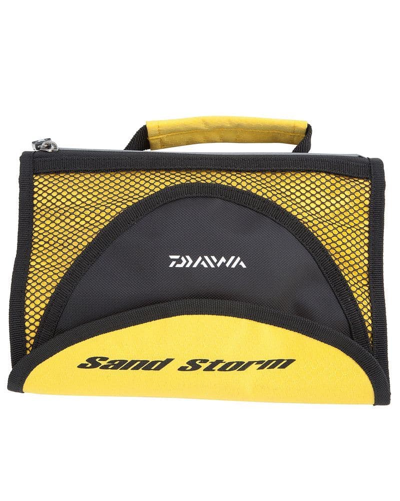 Daiwa Sandstorm - Borsa Impermeabile Per La Pesca, Gialla (SSFB1) - Pratica E Resistente