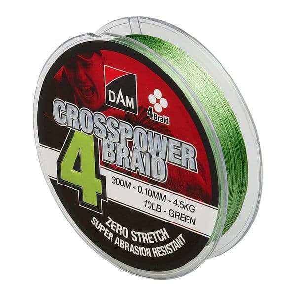 DAM Crosspower 4 Strand Braid 150m