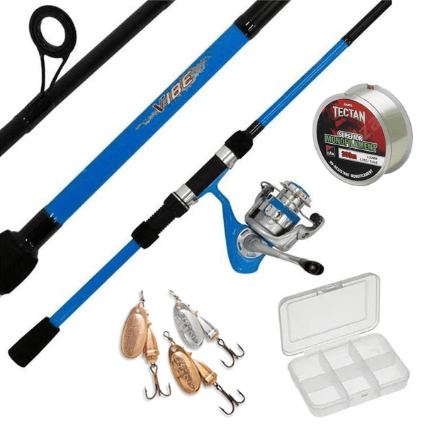 DAM Vibe 6ft Trout & Perch Spinning Outfit