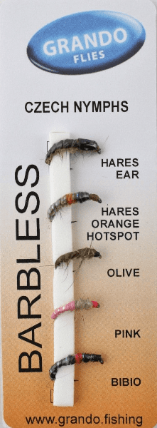 Dragon Czech Nymphs Barbless (ZGDR164)