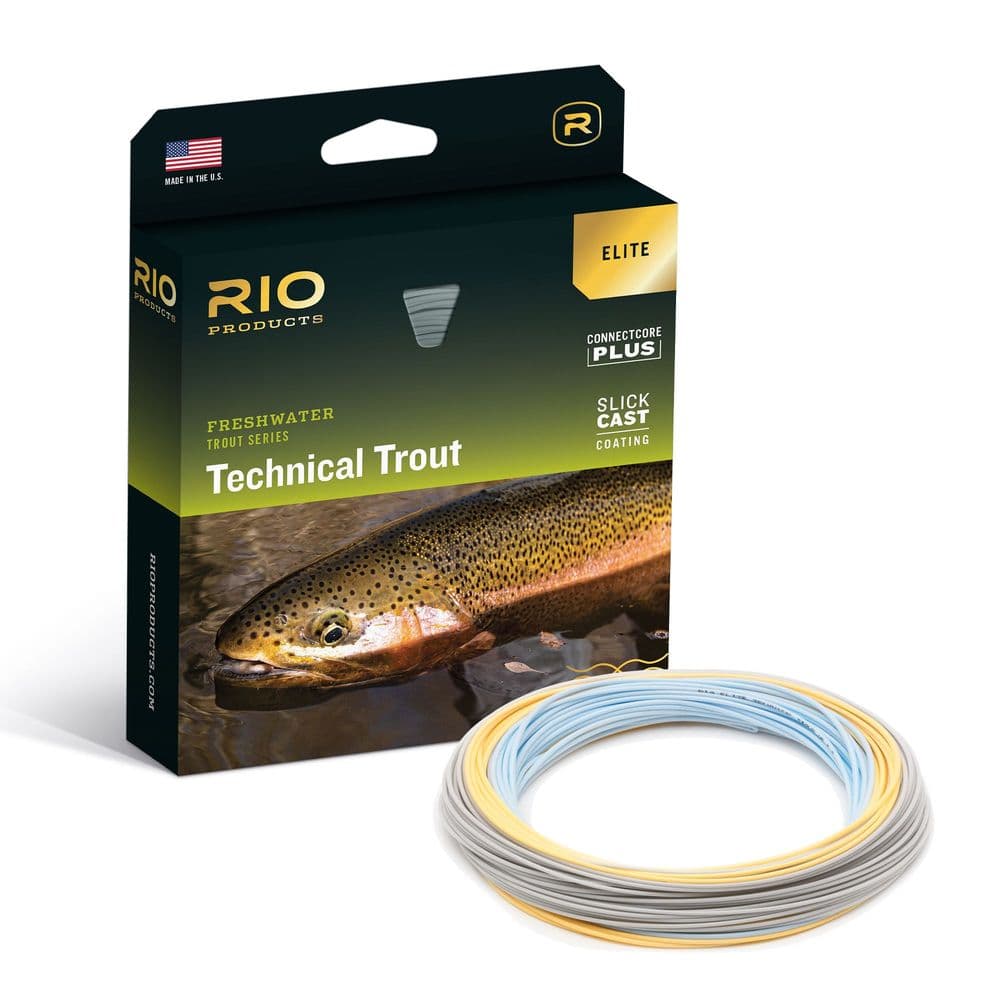Elite Rio Technical Trout Fly Lines-With FREE Tippet, Backing and Towelette