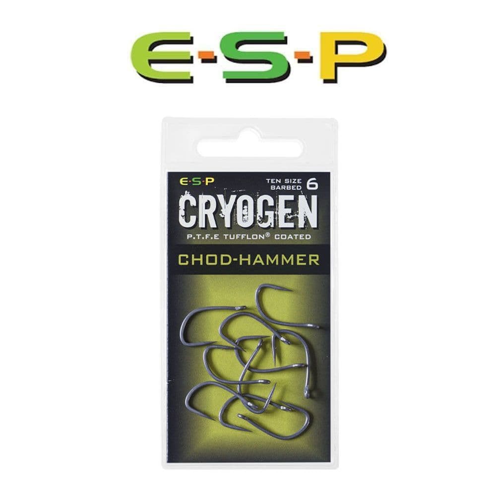 Hameçons Cryogen Stiff Rigger Barbless x10 - ESP