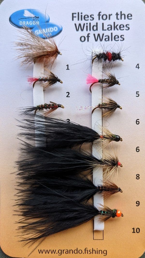 Flies for the Wild Lakes of Wales  (ZEDR503)