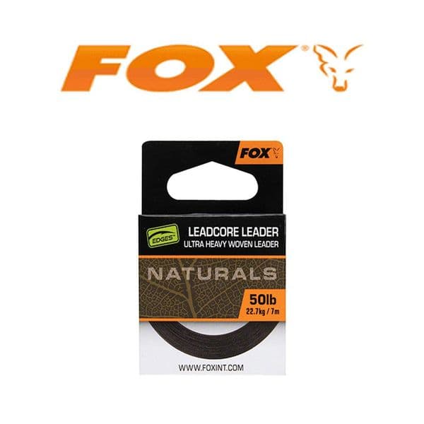 Fox Naturals Ultra Heavy Woven Leadcore Leader